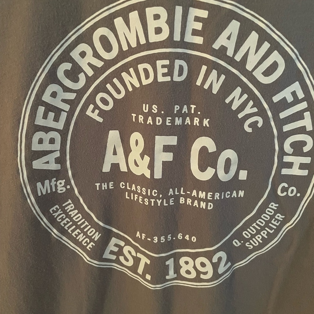 Abercrombie Kids Heather Gray Tee(Boy)